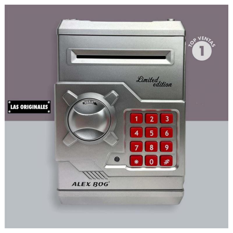 Caja fuerte Limited Edition Alex Bog Plata