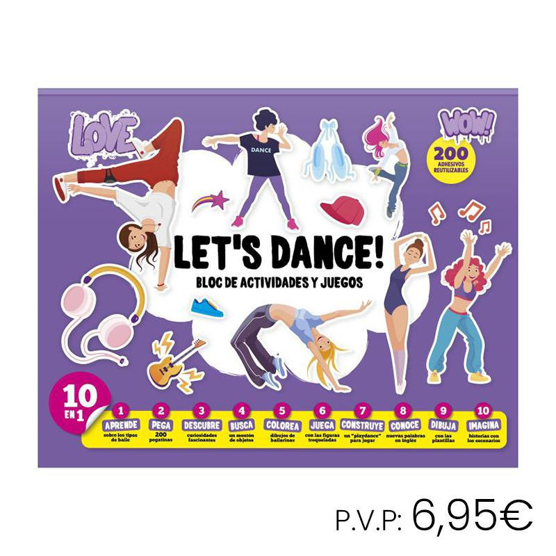 Juego Imagiland Bloc de Actividades y Juegos Let's Dance