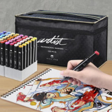 Rotuladores Canvas Luxury Artist Estuche 120 colores