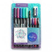 Set color & lettering Tombow Lover