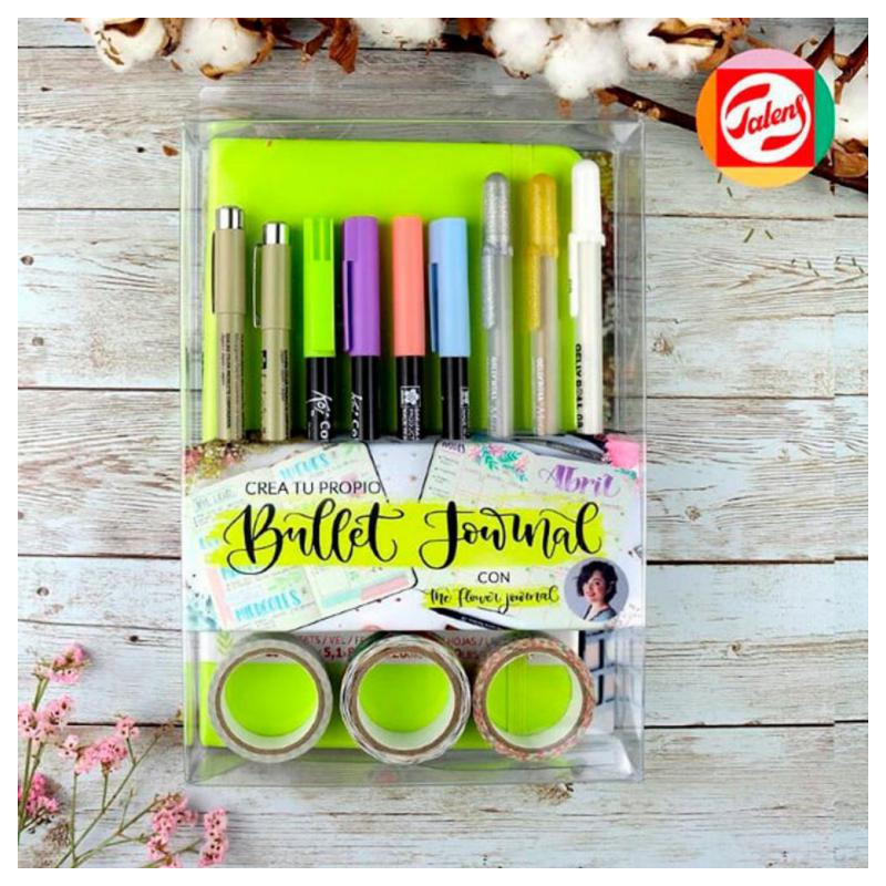 Set Crea tu propio Bullet Journal/Verde