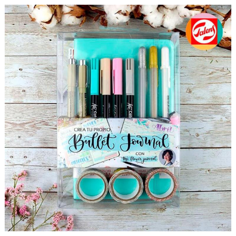 Set Crea tu propio Bullet Journal / Turquesa