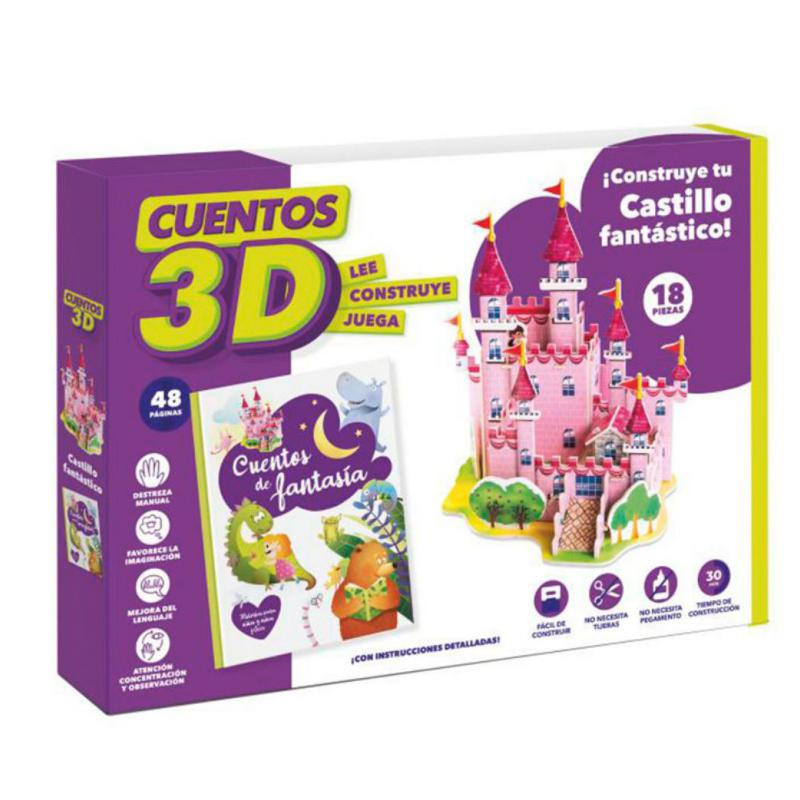 Juego Imagiland Cuentos 3D Construye tu Castillo FantÃ¡stico