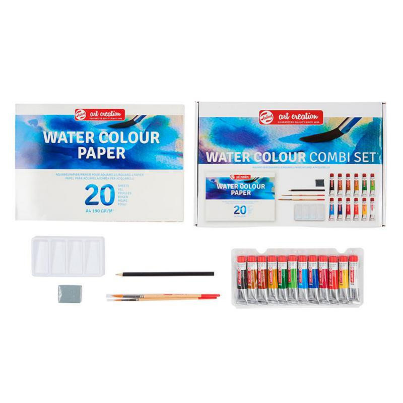 Set de pintura acuarela Talens 12 ml / 12 colores