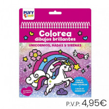 Libreta Educativa Play Time Colorea Dibujos Brillantes