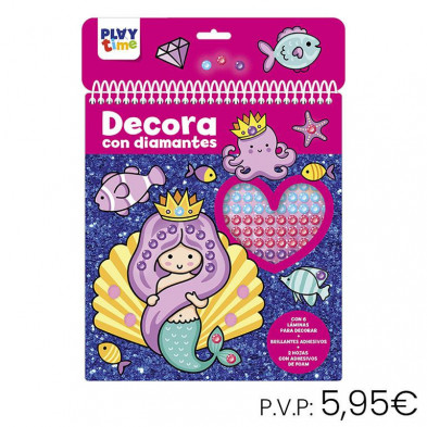 Libreta Educativa Play Time Decora con Diamantes