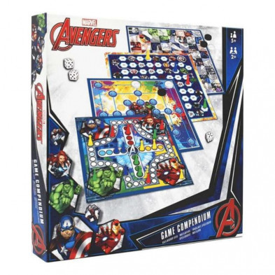 Juego Fournier 4 en 1 Avengers