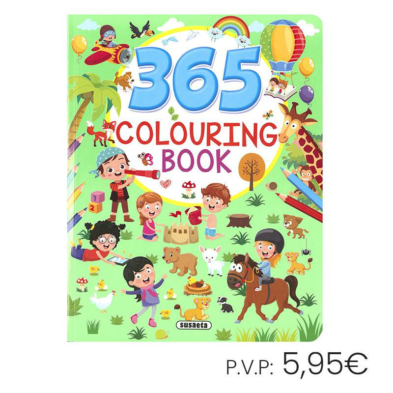 Libro Susaeta 365 Colouring Book 3