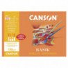 LÃ¡mina Dibujo Canson Basik A4 10 Hojas 130g. Liso