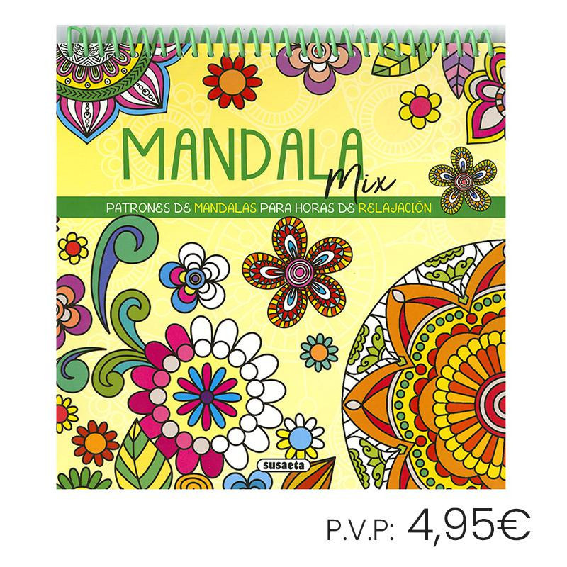 Libro Susaeta Mandala Mix 3