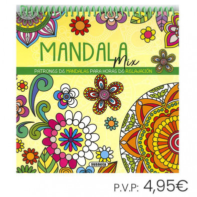 Libro Susaeta Mandala Mix 3