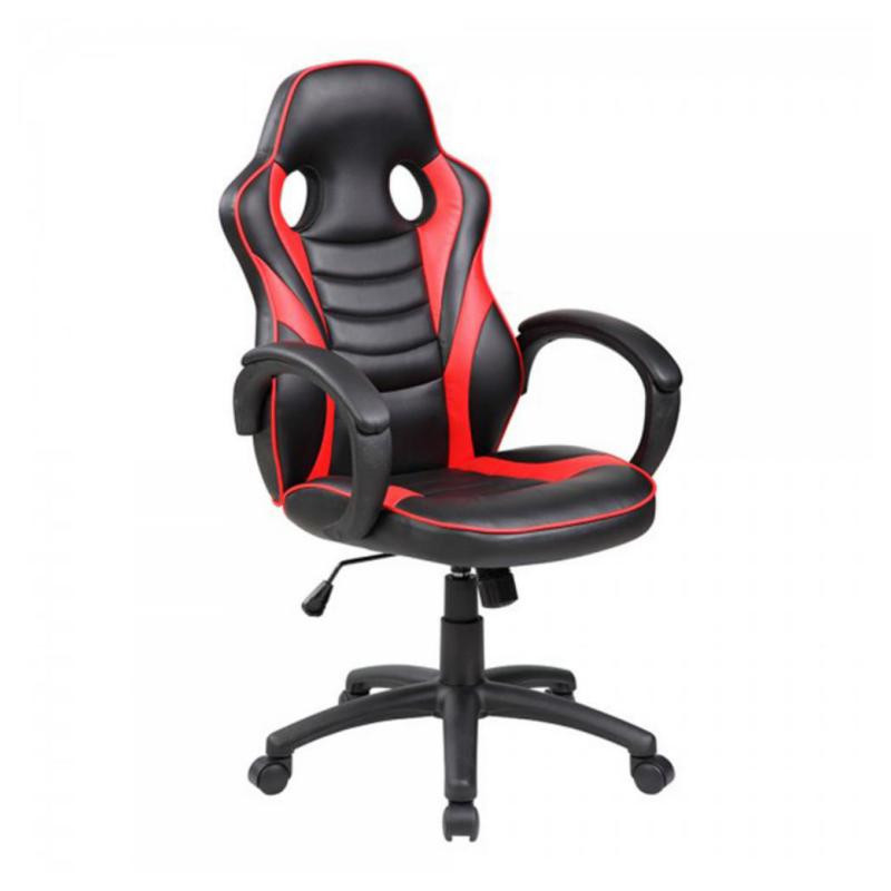 Silla Gaming Rocada Student Color Negro / Rojo