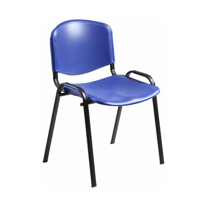 Silla Confidente Unisit Dado 4 unidades Color Azul