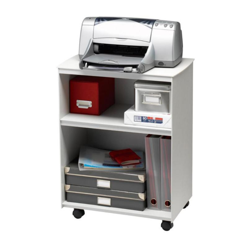 Mesa Auxiliar PaperFlow SmartOffice 2 Compartimentos 54,4x86,4x33cm Gris