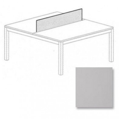 Separador de Mesa Rocada LÃ­nea Work 136x45cm Gris