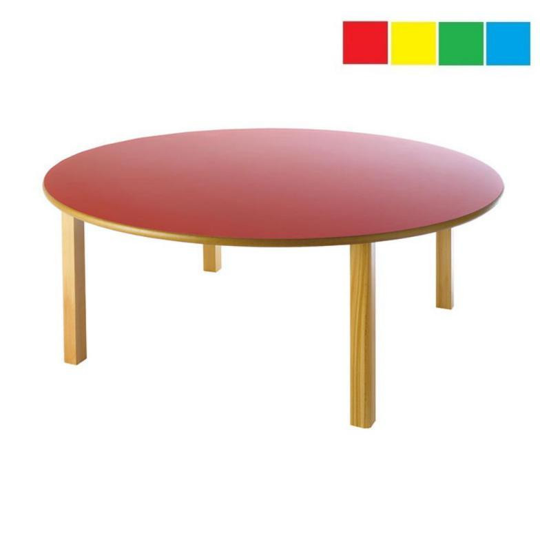 Mesa infantil redonda diÃ¡metro 120cm Altura: 54cm Haya