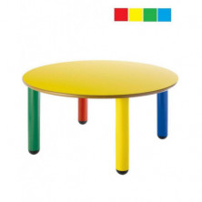 Mesa infantil redonda diÃ¡metro 120cm Altura 46 cm PP