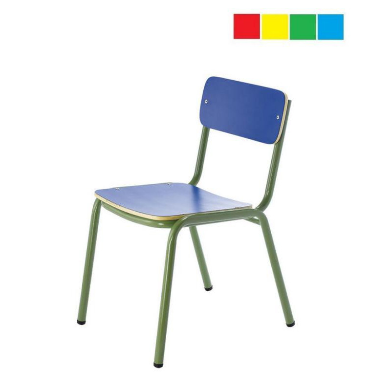 Silla infantil altura asiento: 36 cm Acero