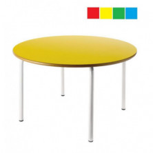 Mesa infantil redonda diÃ¡metro 120cm Altura: 54cm Acero