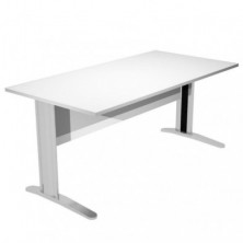 Mesa Presto ArtExport Patas Metal 160 cm Blanco