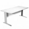 Mesa Presto ArtExport Patas Metal 160 cm Blanco