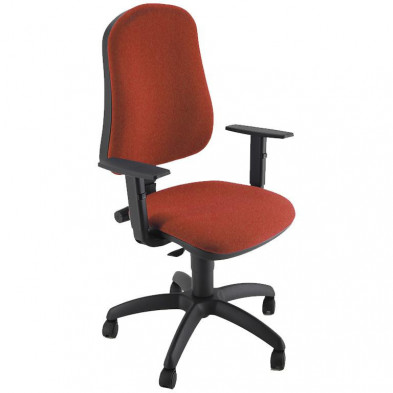 Silla Oficina Unisit CP Simple Reposabrazos Rojo