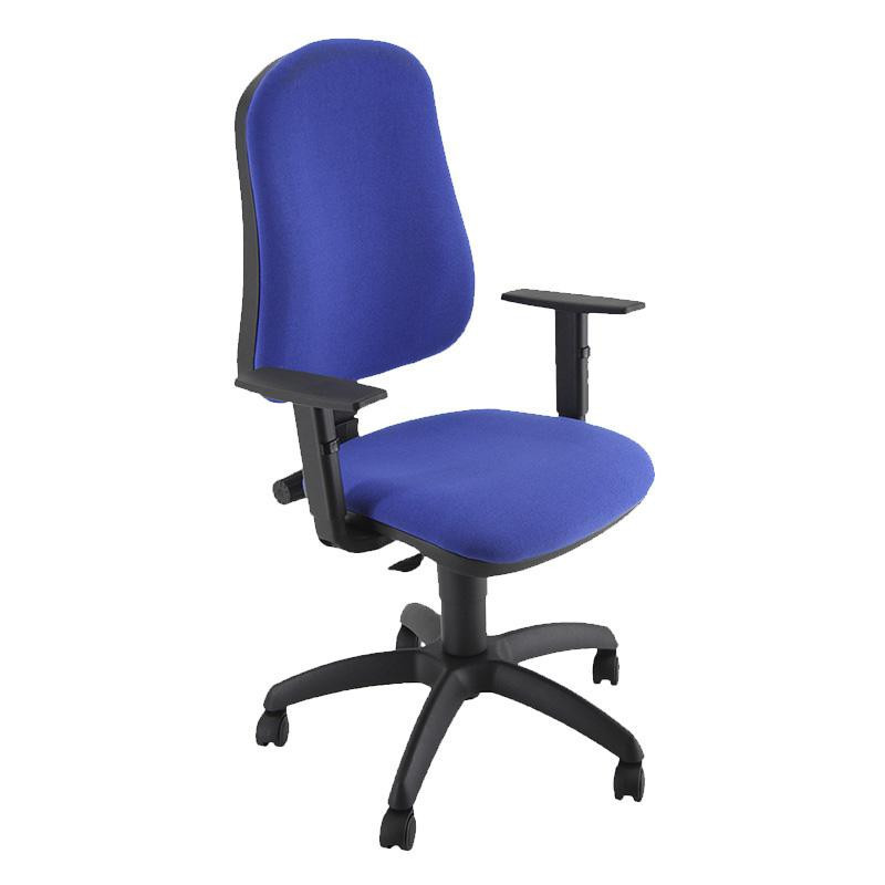 Silla Oficina Unisit CP Simple Reposabrazos Azul