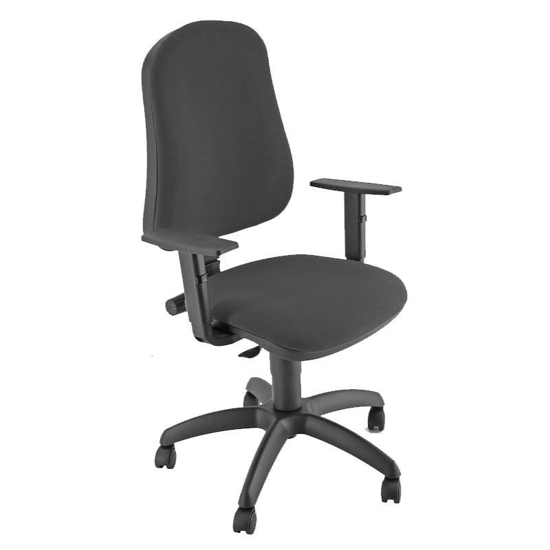 Silla Oficina Unisit CP Simple Reposabrazos Negro