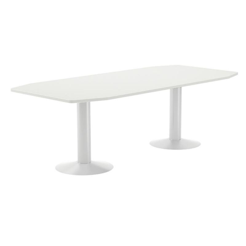 Mesa Rectangular Rocada LÃ­nea Meeting 220x100x72cm Blanco/Blanco