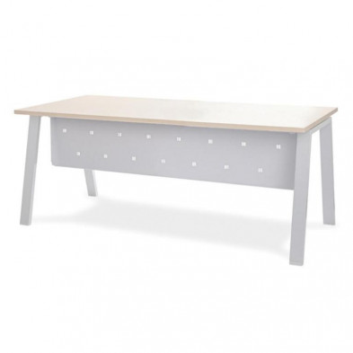 FaldÃ³n MetÃ¡lico para Mesa Rocada LÃ­nea Total 157x30cm Blanco