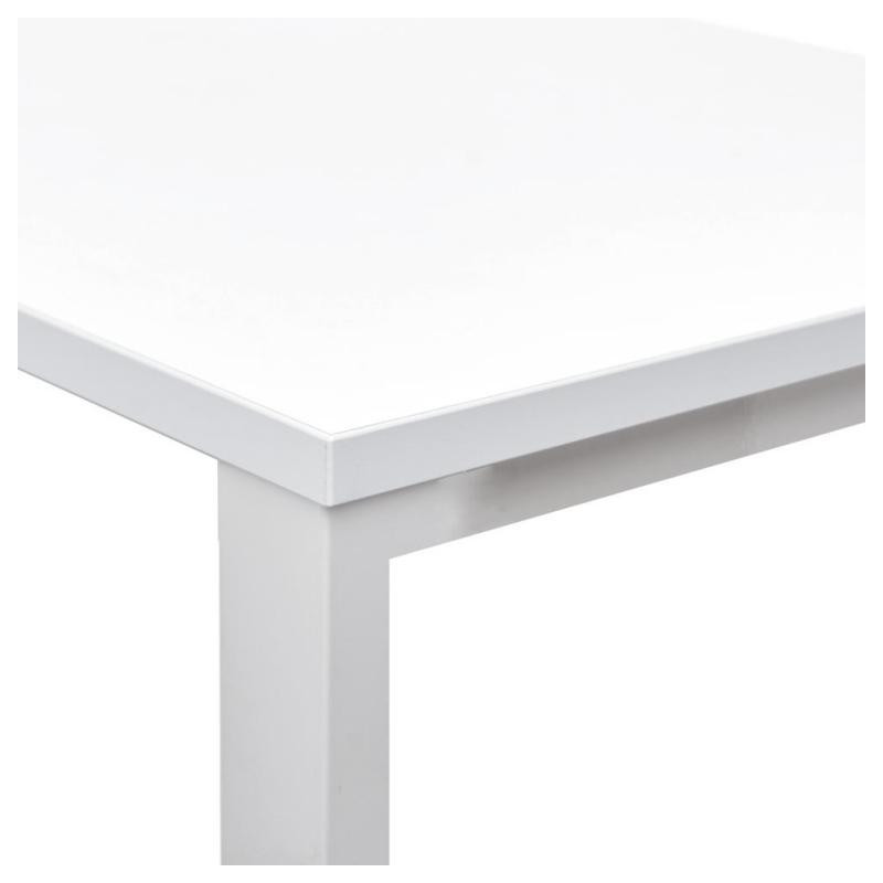 Mesa Rocada LÃ­nea Total 180x80cm Blanco/Blanco