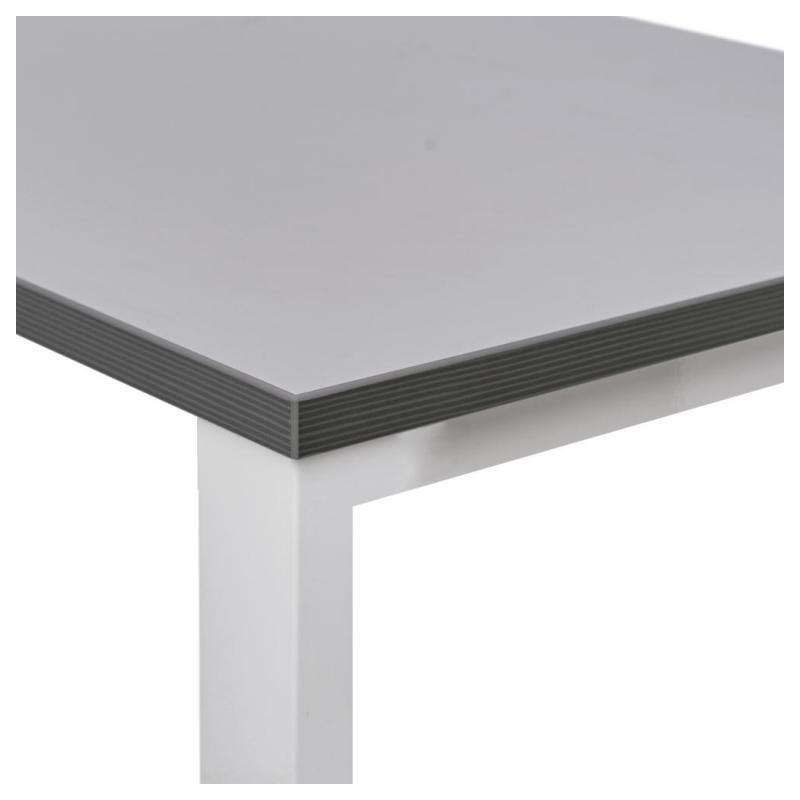 Mesa Rocada LÃ­nea Total 180x80cm Blanco/Gris