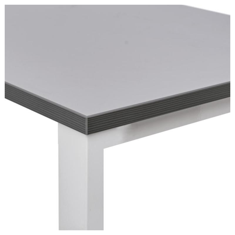 Mesa Rocada LÃ­nea Total 160x80cm Blanco/Gris