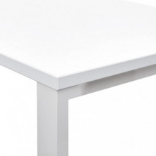 Mesa Rocada LÃ­nea Total 140x80cm Blanco/Blanco