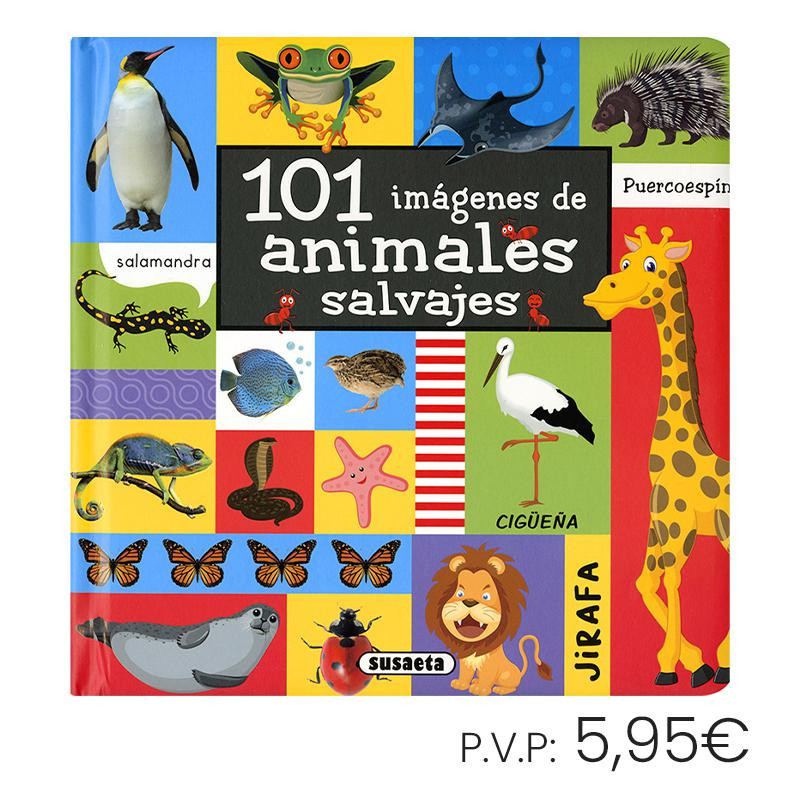 Libro Susaeta 101 Animales Salvajes