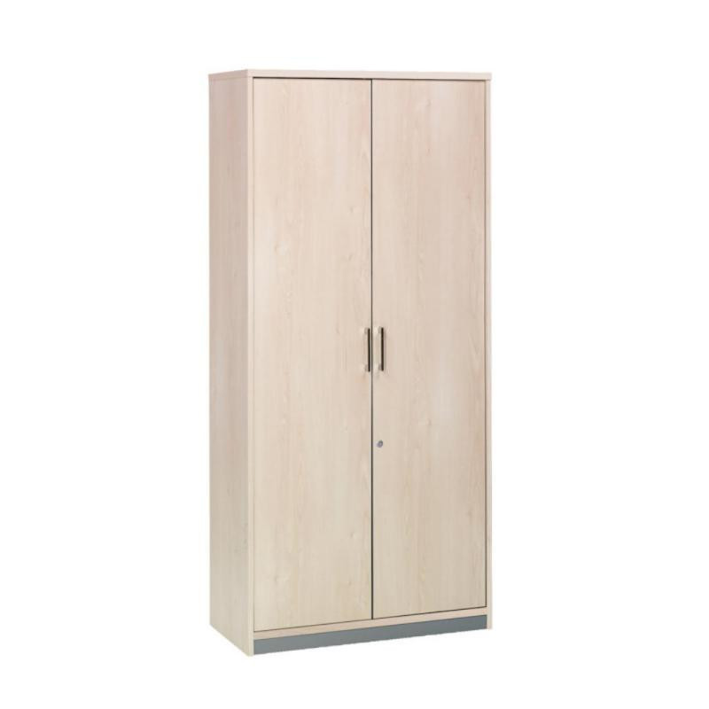 Armario Alto Con Puertas Rocada de Melamina 1950x450x900 mm Haya/Haya