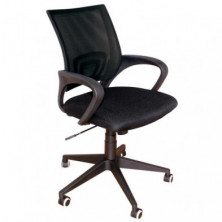 Silla Oficina Plus Office Mesh Basic Negro