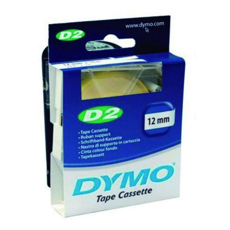 Cintas Dymo electrÃ³nica D2 6mmx10m Blanco