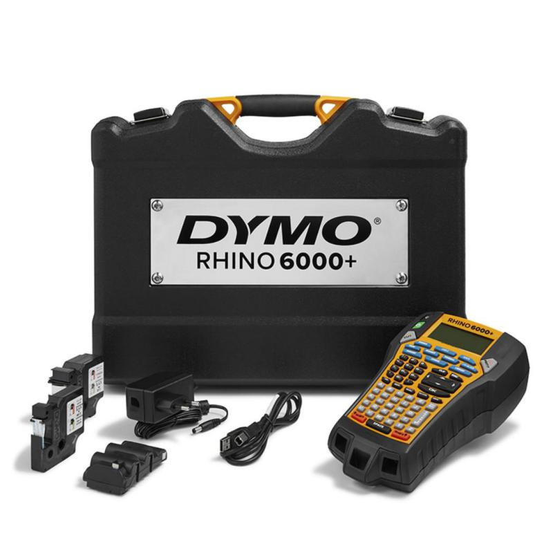 Rotuladora Dymo Rhino 6000+ + 5 Cintas en MaletÃ­n