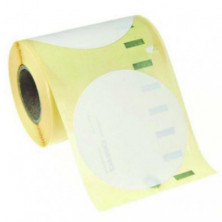 Etiquetas tÃ©rmicas LabelWriter 57mm diÃ¡metro blanco/papel 160ud