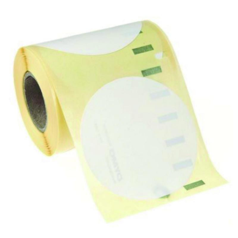 Etiquetas tÃ©rmicas LabelWriter 57mm diÃ¡metro blanco/papel 160ud