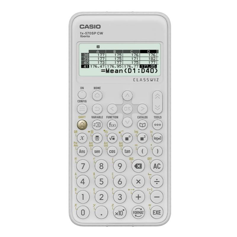 Calculadora CientÃ­fica Casio FX-570SP CW Blanco