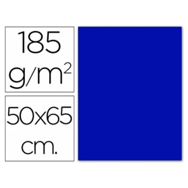 Cartulina Canson Guarro Iris 500 x 650 mm. 185g. Ultramar