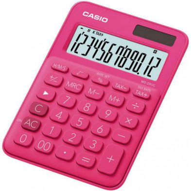 Calculadora Casio MS 20UC Fucsia