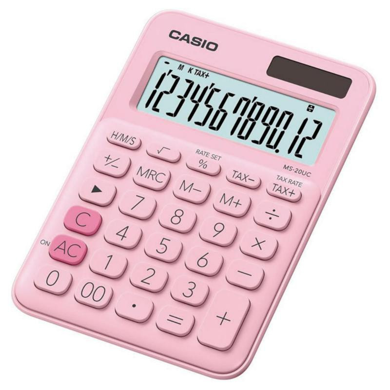 Calculadora Casio MS 20UC Rosa