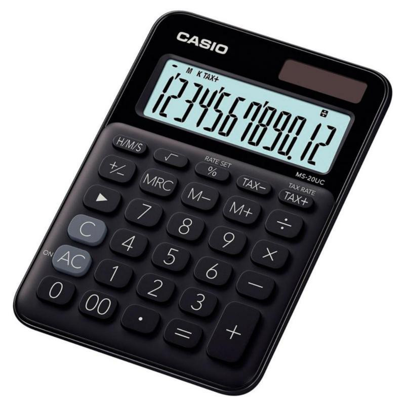 Calculadora Casio MS 20UC Negro