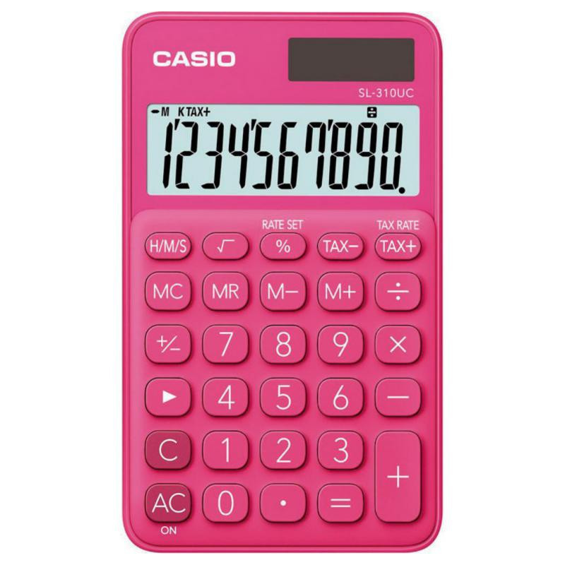 Calculadora SL 310UC Fucsia Casio