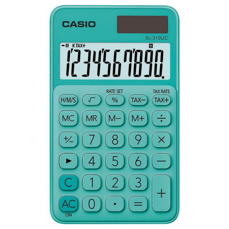 Calculadora SL 310UC Verde Casio