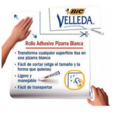 Pizarra en Forro Bic Velleda Adhesivo 670 x 1000mm