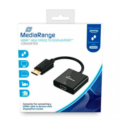 Cable Mediarange Displayport A Hdmi 20Cm